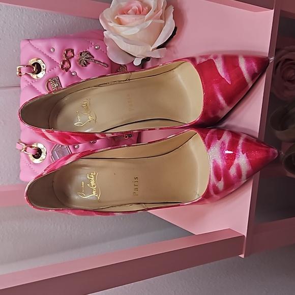 Pink Swirls Louboutin